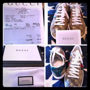 Women's size 8 Gucci shoes